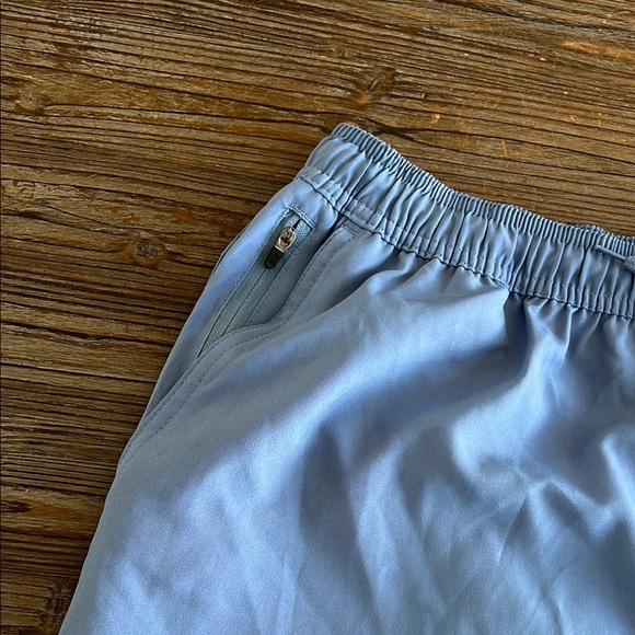BURNSDIDE Light Blue Casual Shorts - Picture 4 of 10